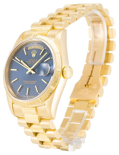 rolex day date quadrante blu